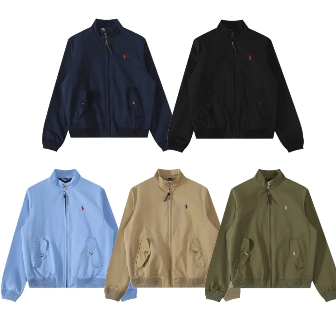 P350 #R23 Ralph Lauren polo white lily contract men's and women's old money style old cadre stand collar workwear Harrington jacket item number RL12020 The fabric has a double-layer shin feel and is full of weight! It's not as heavy as a regular jacket, and the ordinary cotton material feels really different. This one is super comfortable, soft and stylish, and has a green plaid interior that has a retro movie fashion feel! The fit is loose but not baggy. The size is just right and not too picky. The dropped shoulder design modifies the shoulder shape without making it look bulky. This silhouette is a style that will never go out of style after being worn for a long time. The upper body is also very durable and recognizable. The loose and reasonable fit can be worn by both men and women, making it easy to create a clean and refreshing youthful look. The embroidery on the chest is all German Oman embroidery fiber with original data. The embroidery process is very particular about using Japanese Tajima machines to ensure exquisite three-dimensional embroidery. That is what I said is different from the ones on the market. The workmanship is loose and can be used by boys and girls!! Color: Black Khaki Navy Blue Army Green Light Blue Size: M L XL XXL Length: 68/70/72/74 Bust: 122/126/130/134 Shoulder width: 53/54/55/56 Sleeve length: 65/66/67/68